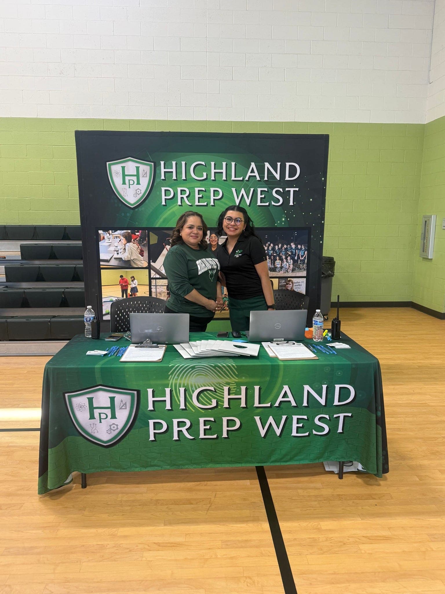 The Highland Prep West front office staff